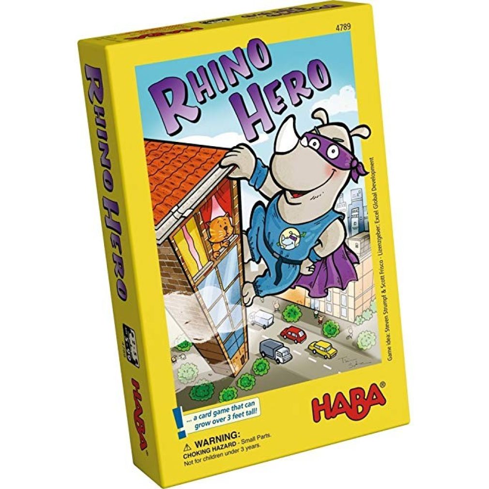 Rhino Hero game by Haba