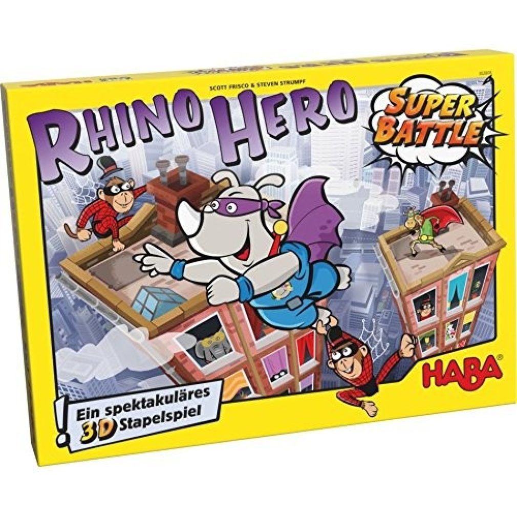 Rhino Hero Super Battle Game by Haba