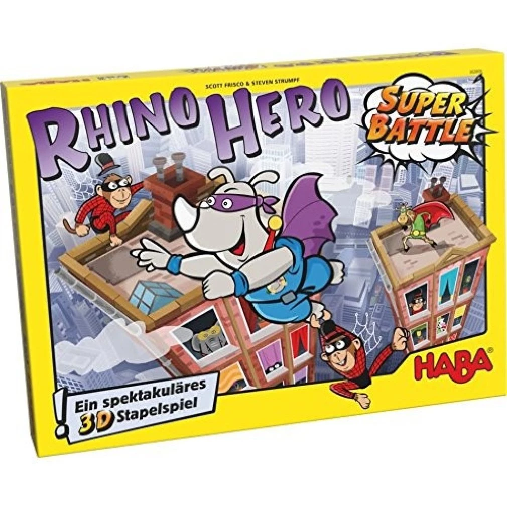 Rhino Hero Super Battle Game by Haba