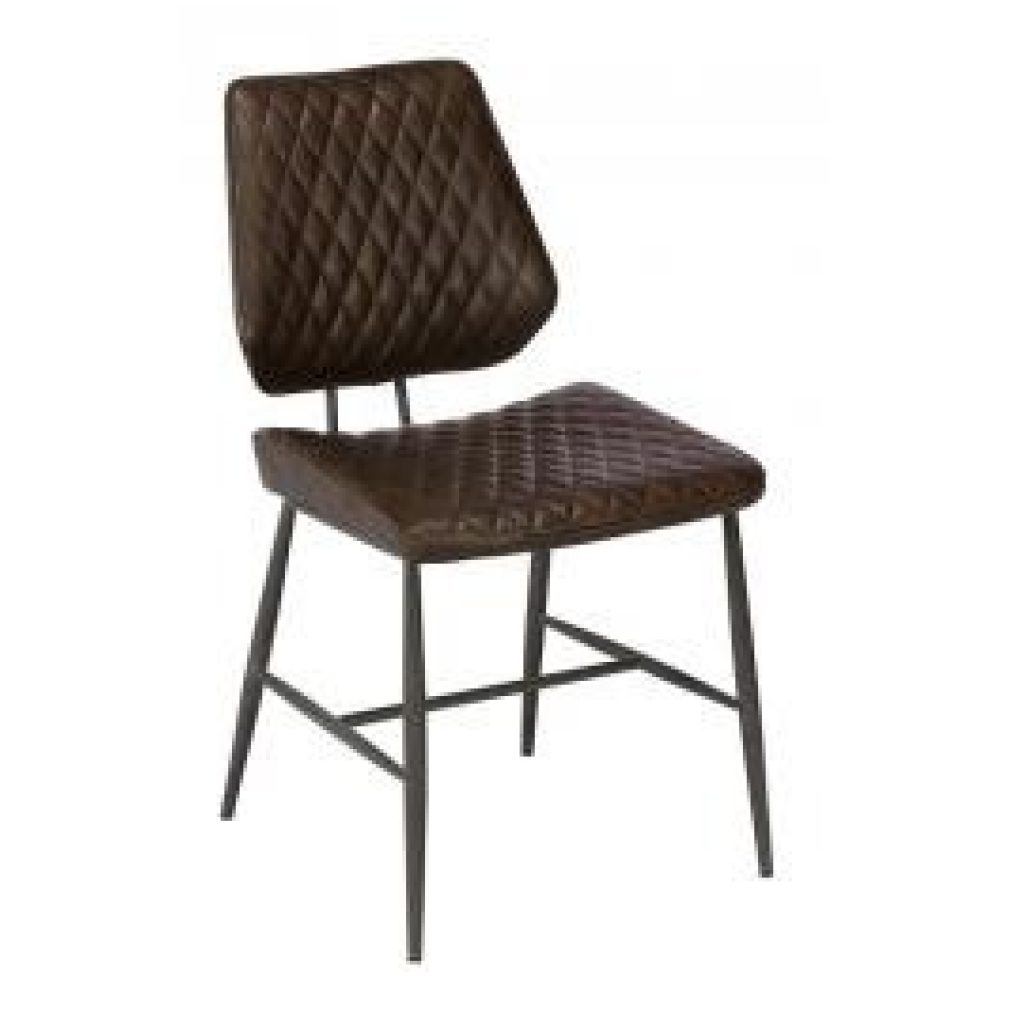 Dalton Dining Chair - Dark Brown