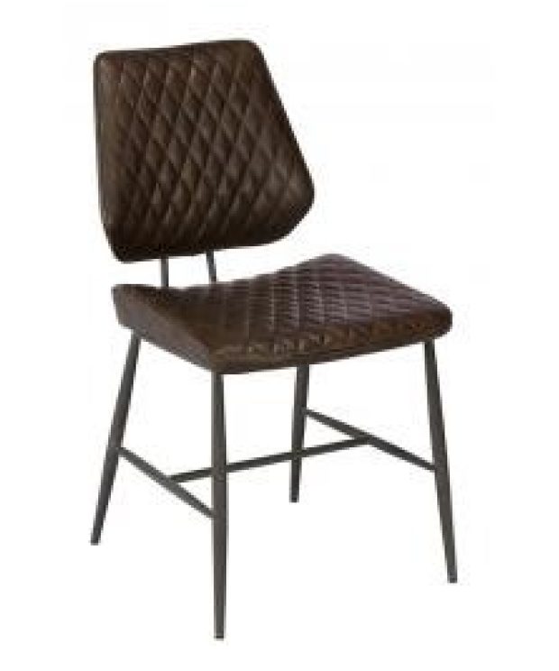 Dalton Dining Chair - Dark Brown