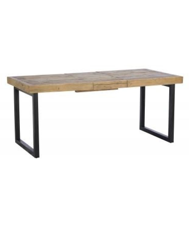 Nixon Dining Furniture - 140cm FULLY Extending Dining Table