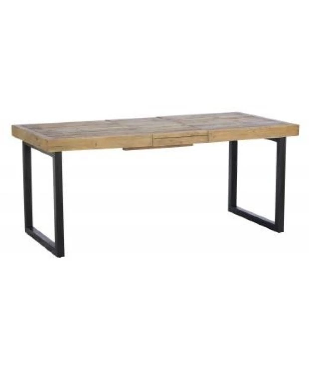 Nixon Dining Furniture - 140cm FULLY Extending Dining Table