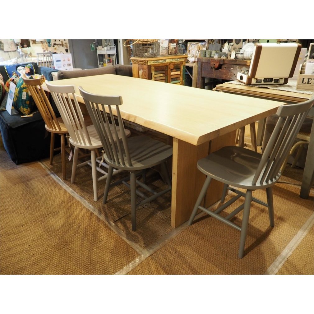 Malmo 210cm Dining Table - now 65% Off - with Spindle back chair offer