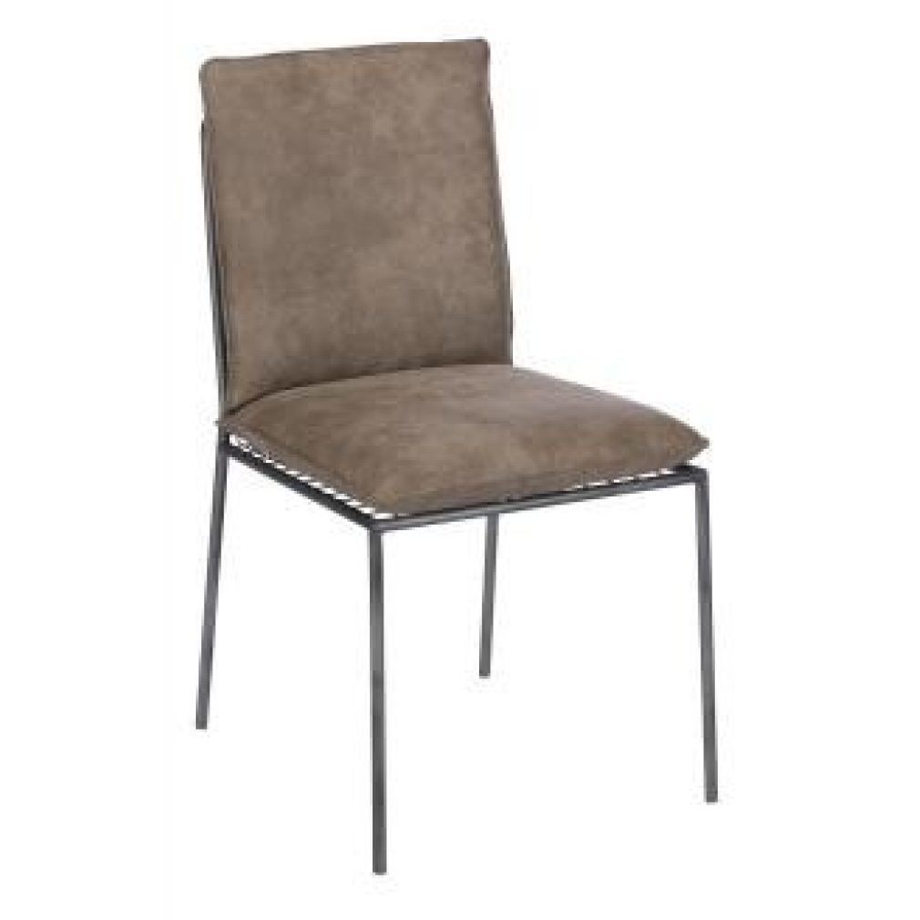 4x Harper Dining Chairs - Light Grey