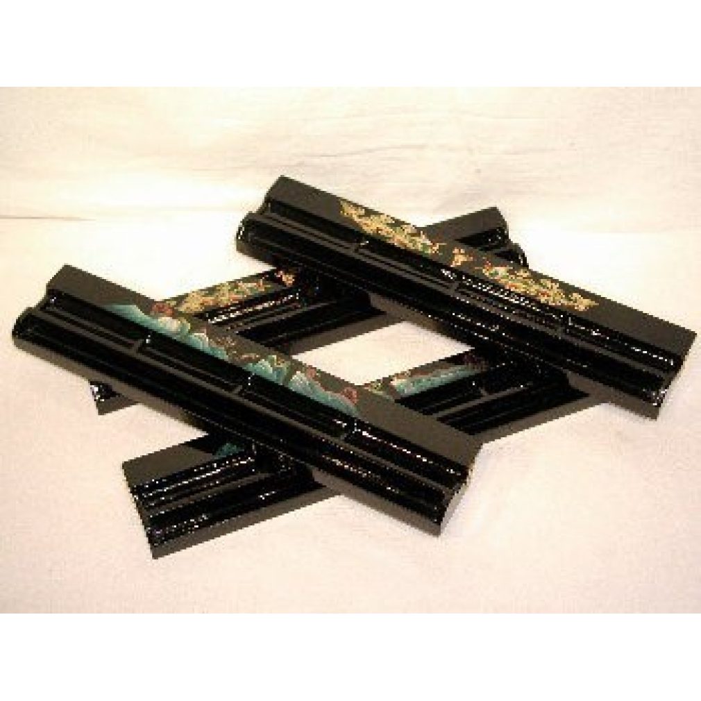Mah-jong Racks (set of 4) - EX DISPLAY dragon design