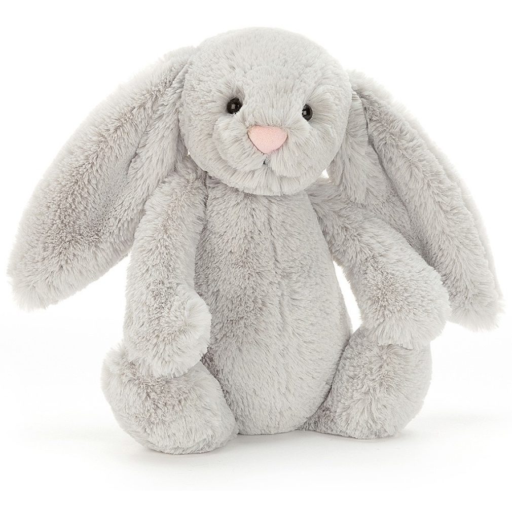 Jellycat soft toy - Bashful Silver Bunny - Medium