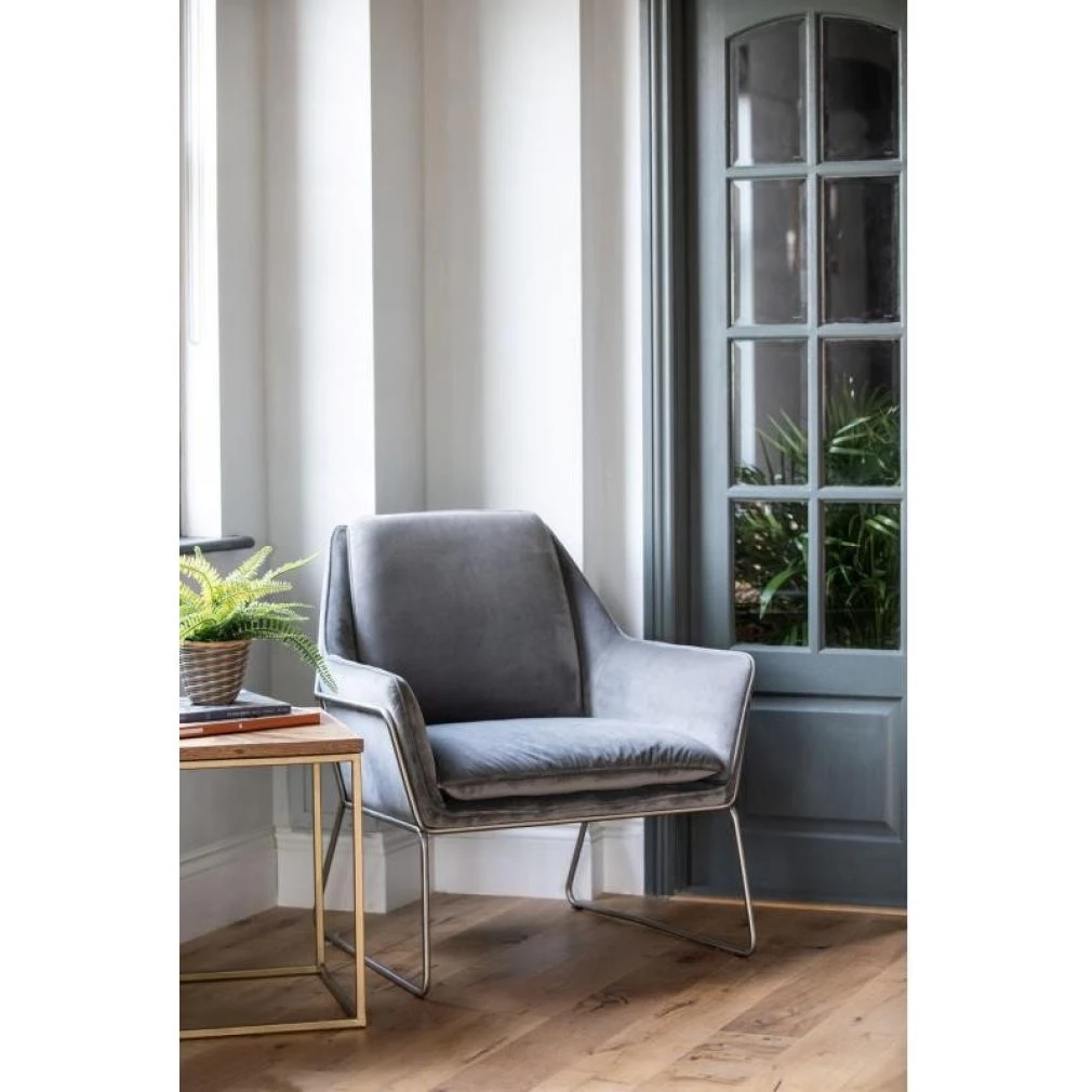 Karla Armchair - Grey