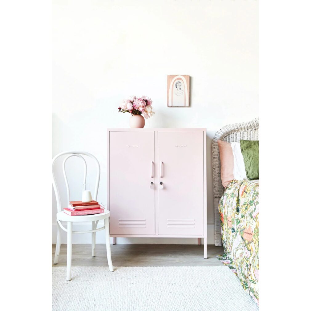 Midi Locker by Mustard Made - Blush
