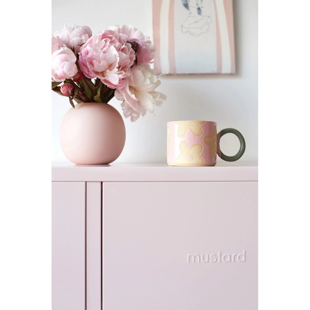 Midi Locker by Mustard Made - Blush