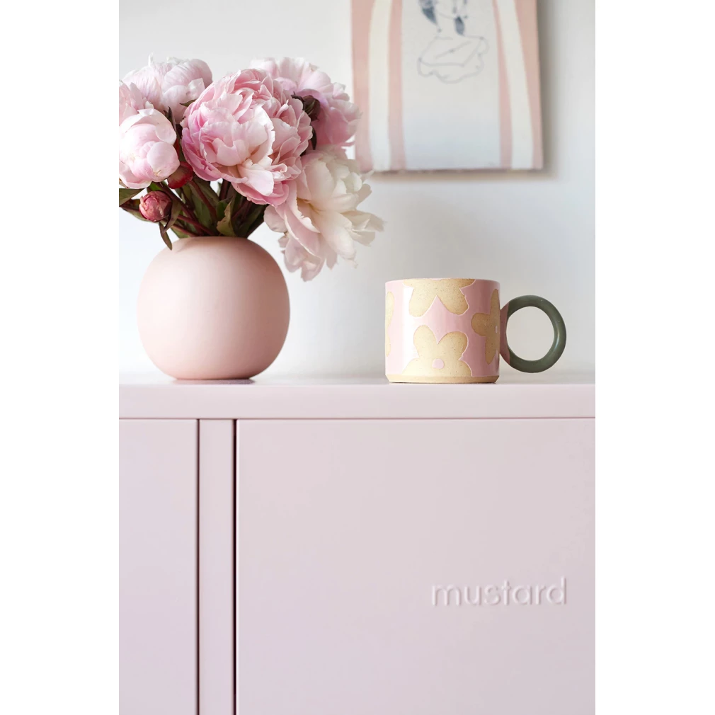 Midi Locker by Mustard Made - Blush
