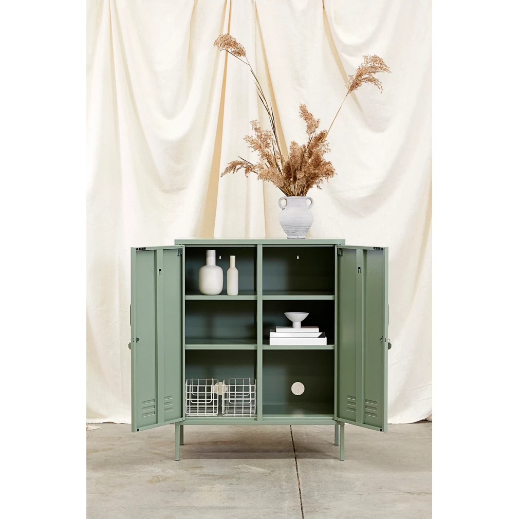 Midi Locker by Mustard Made - Sage