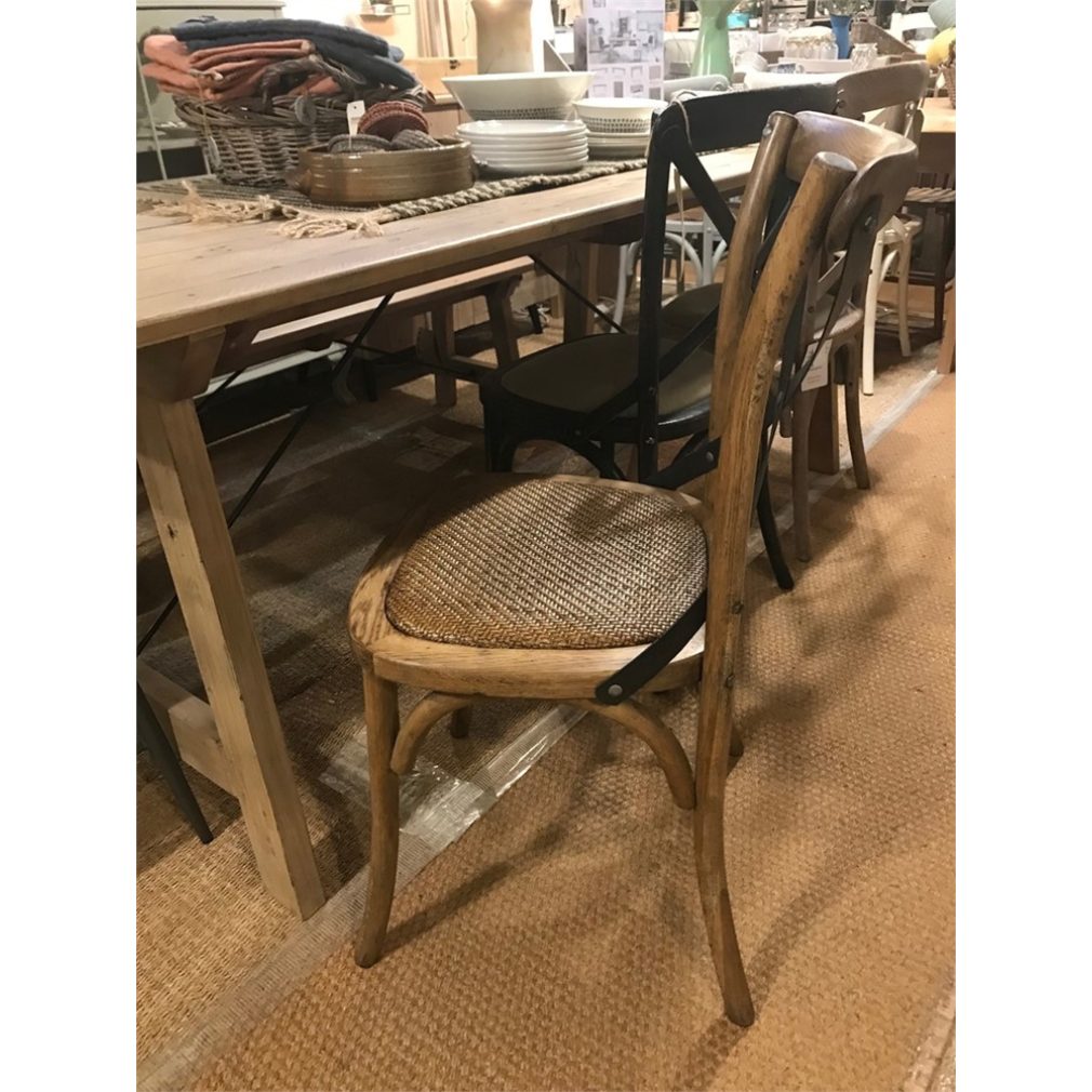 Maison Cross Back / bent wood Dining Chair - Oak