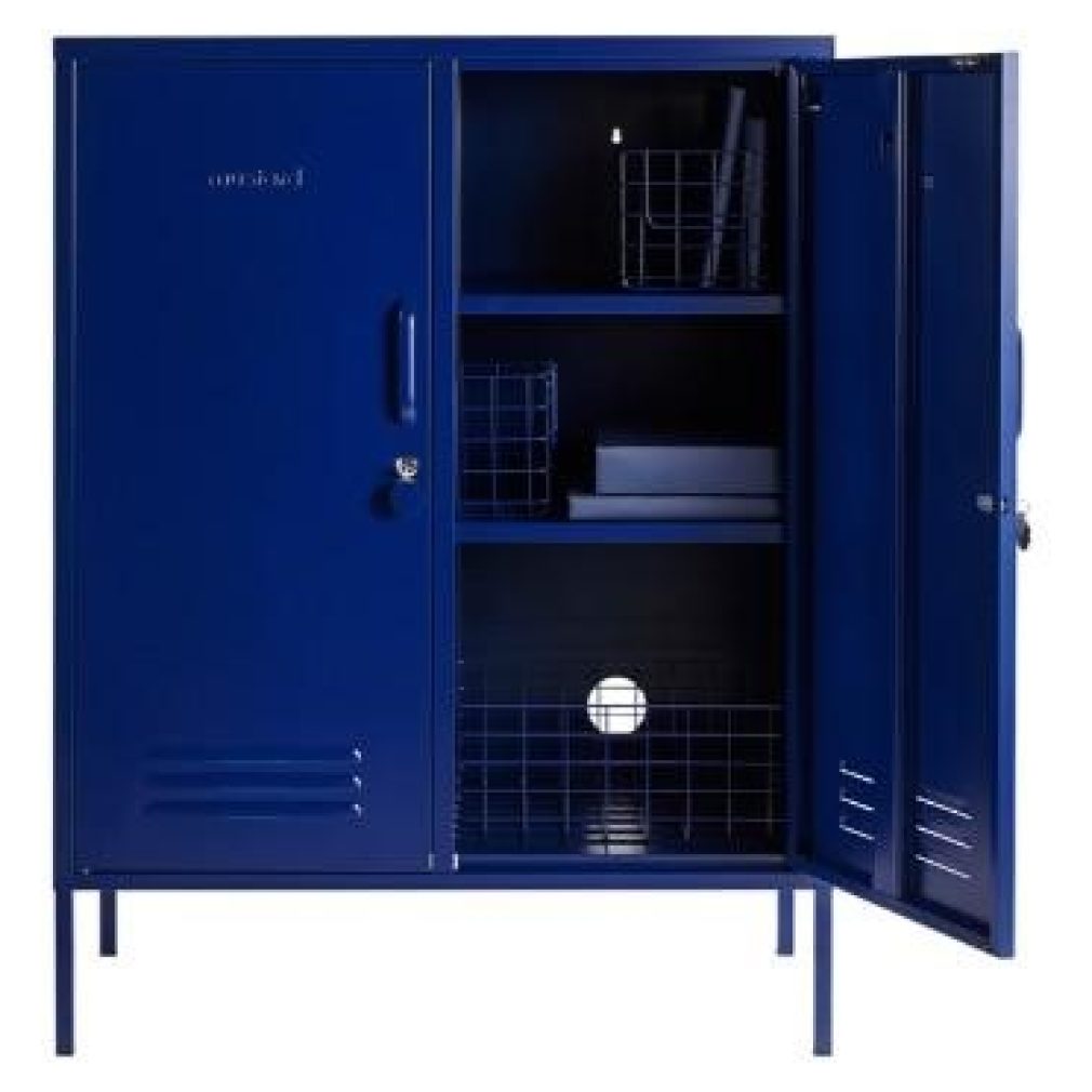 Midi Locker by Mustard Made - Navy