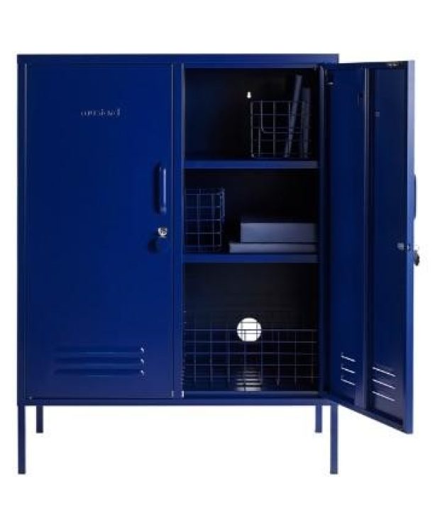 Midi Locker by Mustard Made - Navy