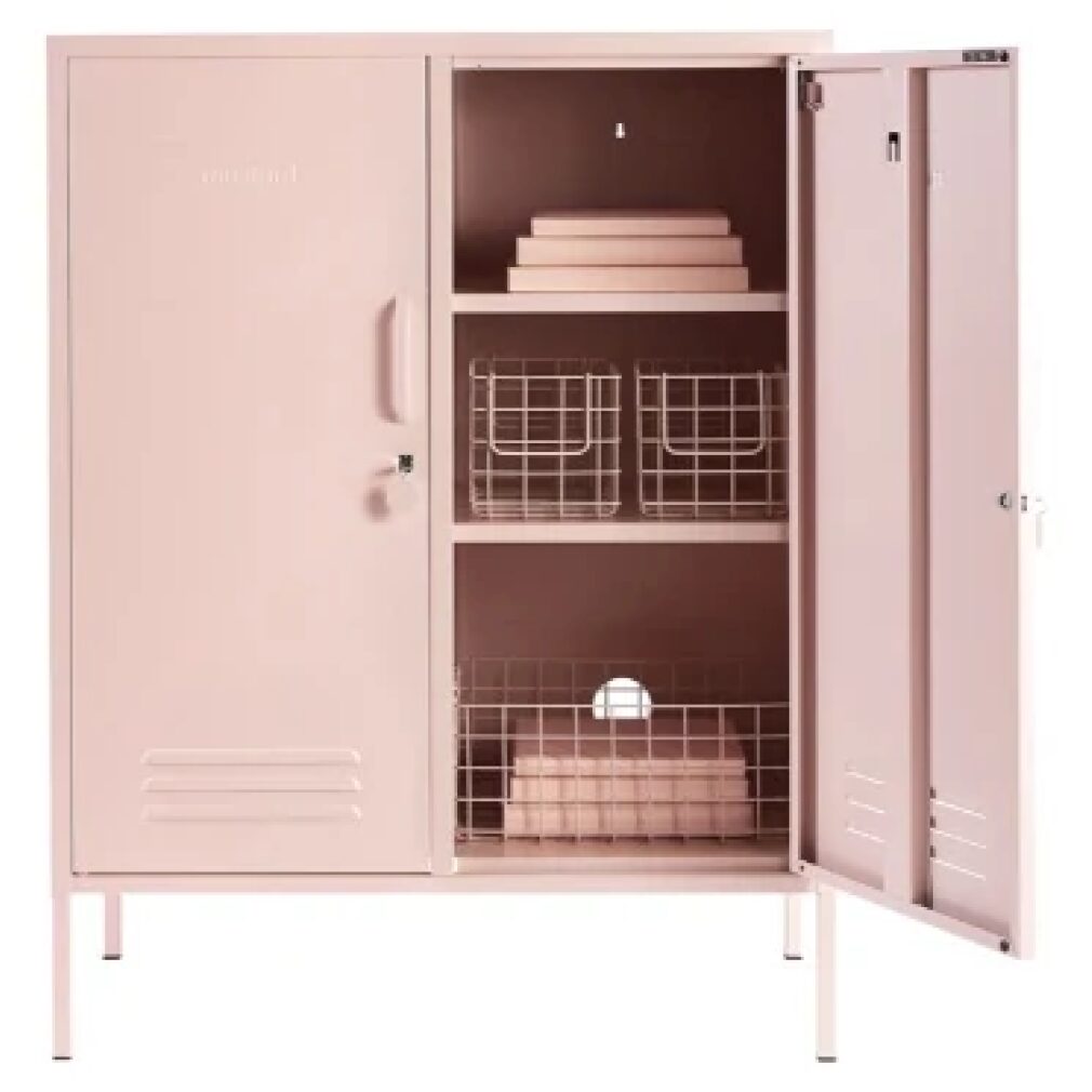 Midi Locker by Mustard Made - Blush
