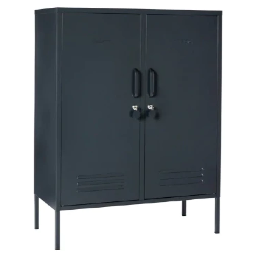 Midi Locker by Mustard Made - Slate Gray