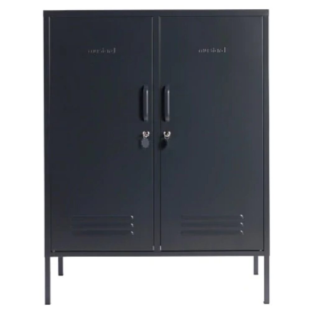 Midi Locker by Mustard Made - Slate Gray