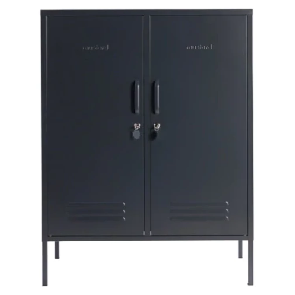 Midi Locker by Mustard Made - Slate Gray