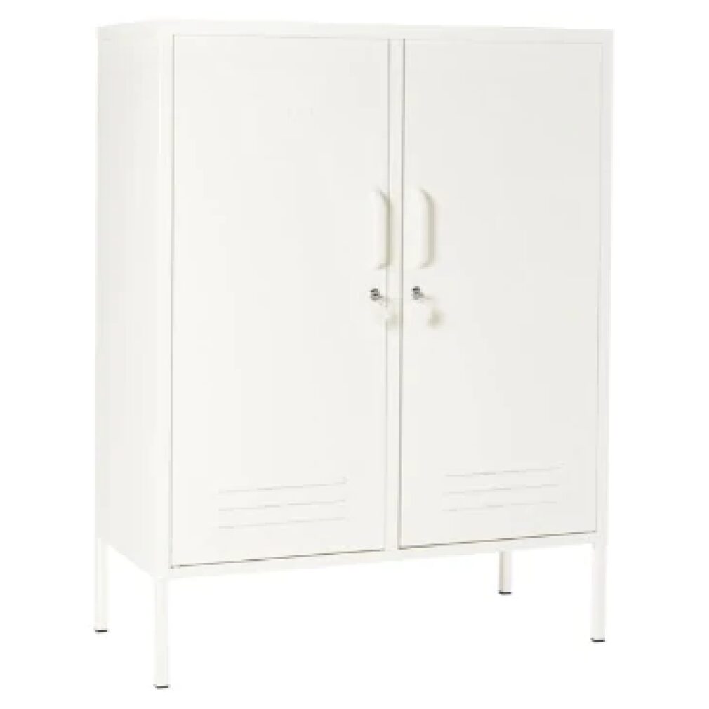 Midi Locker by Mustard Made - White