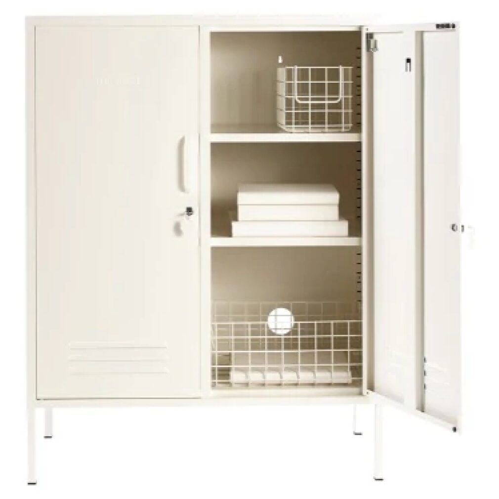 Midi Locker by Mustard Made - White