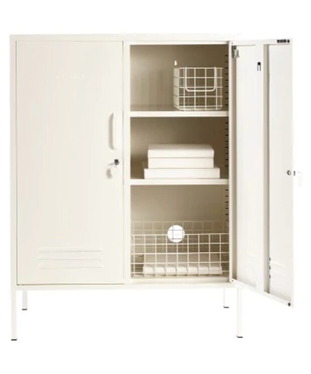 Midi Locker by Mustard Made - White