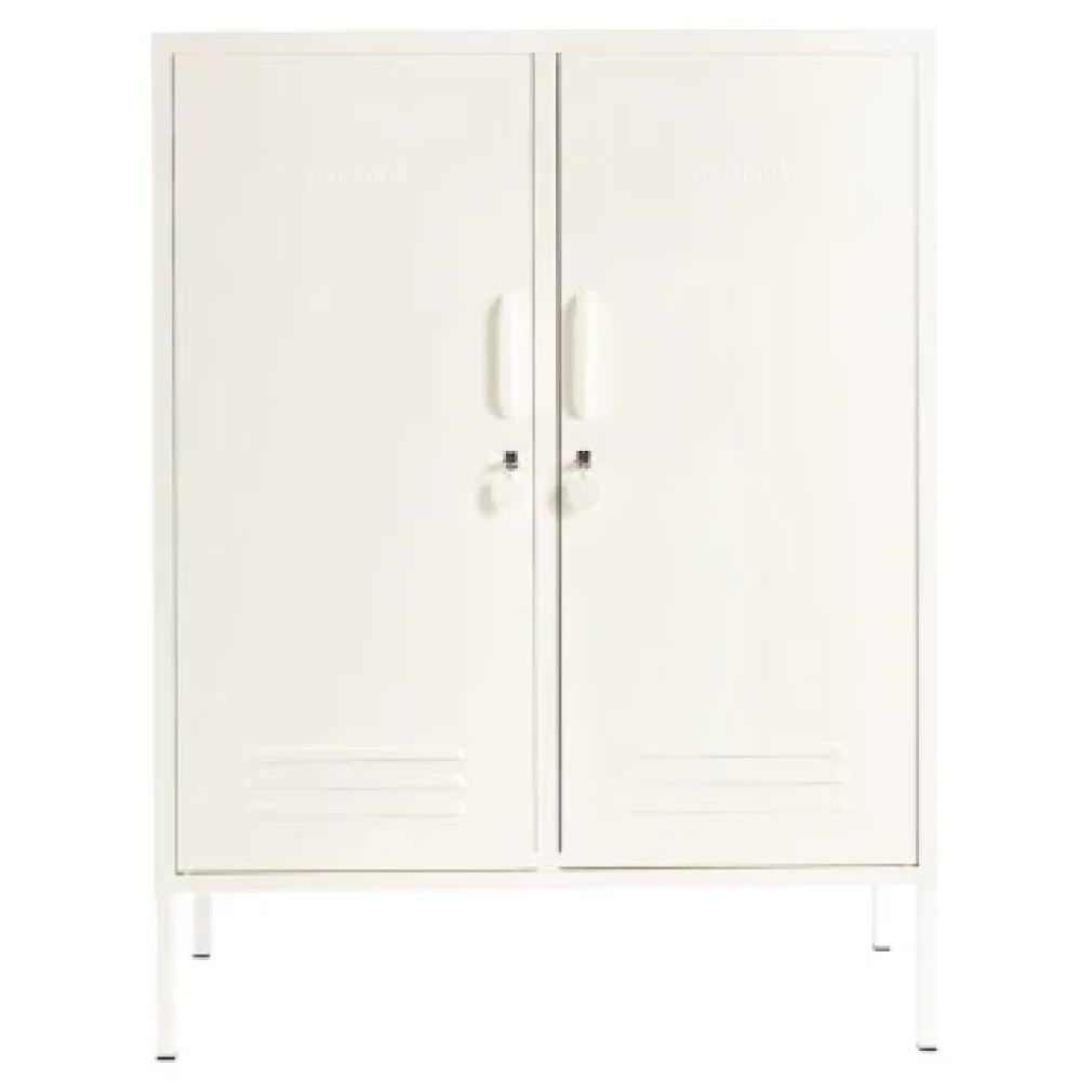 Midi Locker by Mustard Made - White