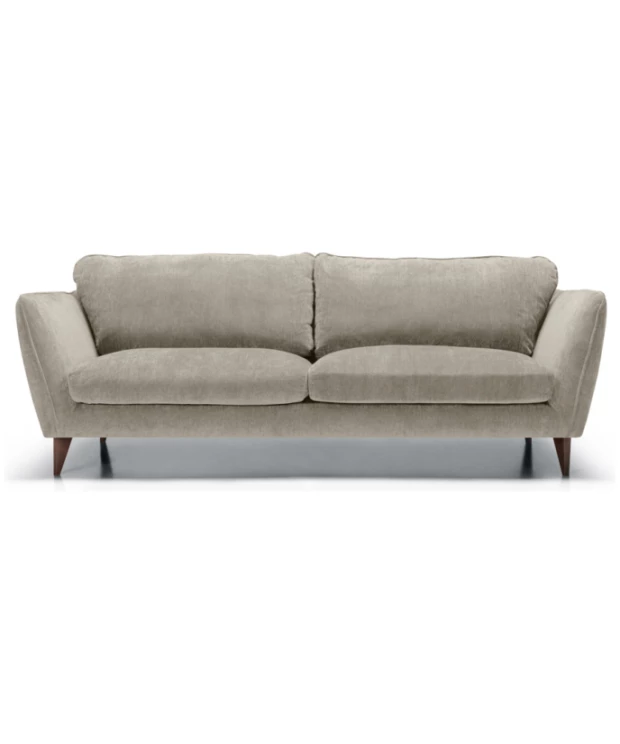 Stella 3 seater Sofa in Grey Beige by Sits