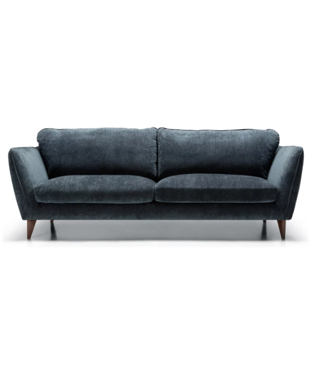 Stella 3 seater Sofa in dark blue by Sits - quick lead time