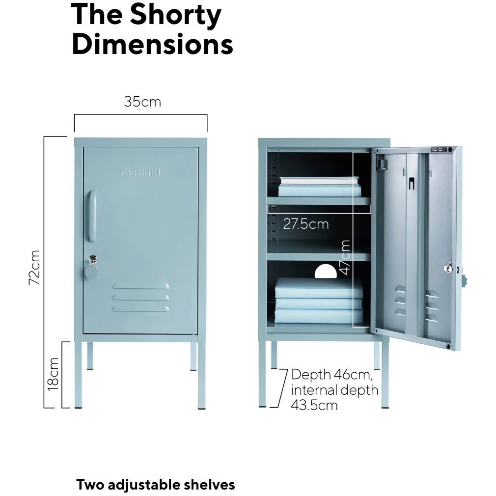 Shorty Locker by Mustard Made - Ocean (Light Blue)