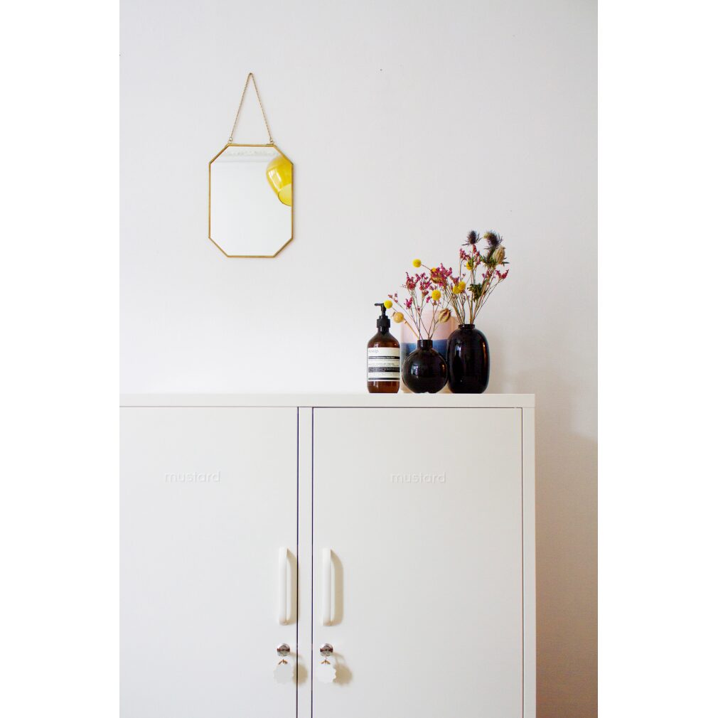 Midi Locker by Mustard Made - White
