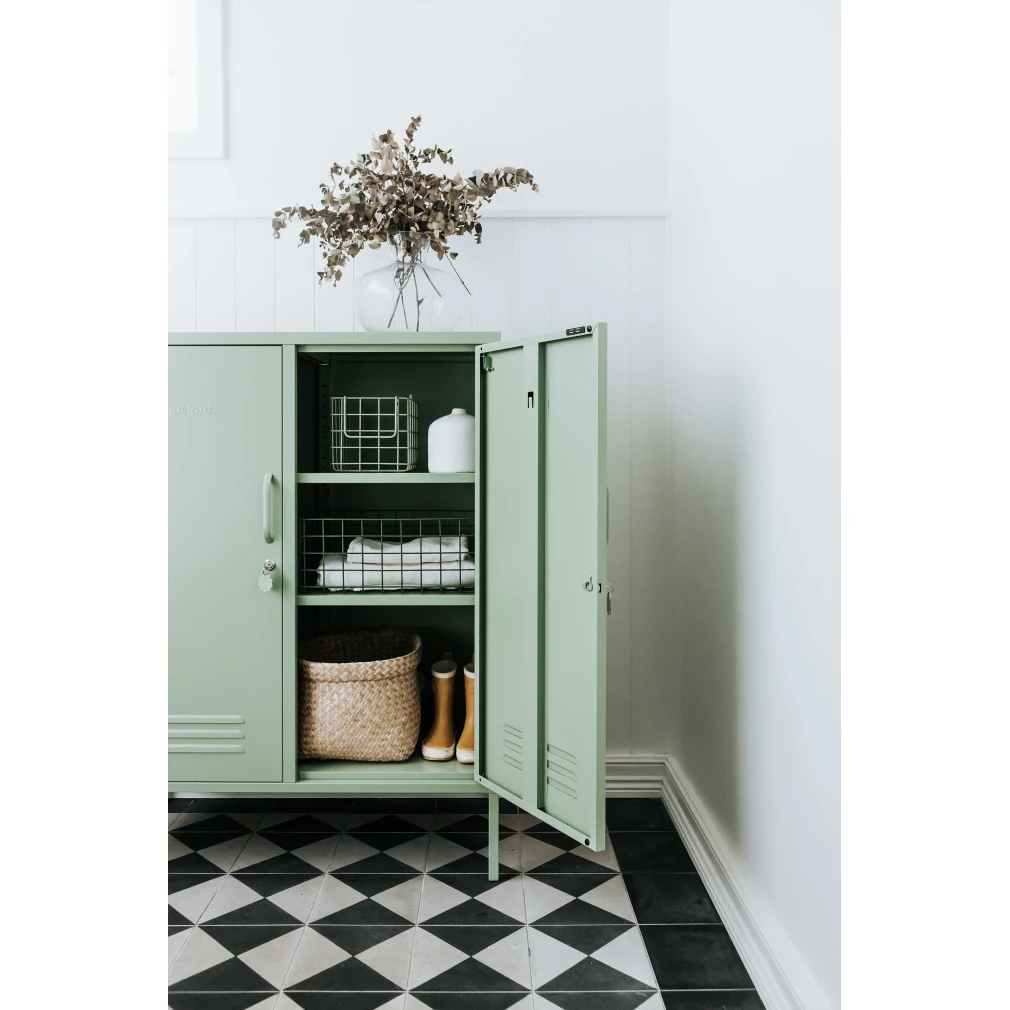 Midi Locker by Mustard Made - Sage