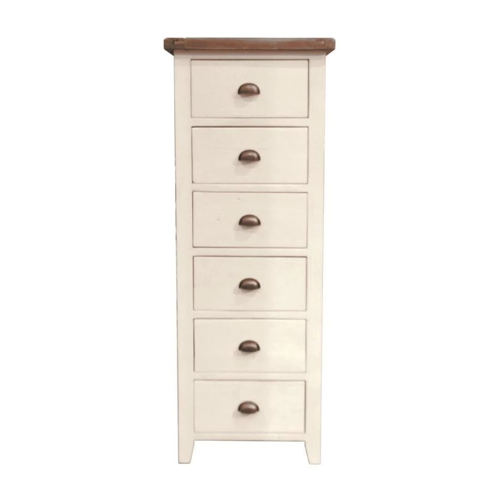 6 DRAWER TALL CHEST - Cotswold Bedroom Furniture