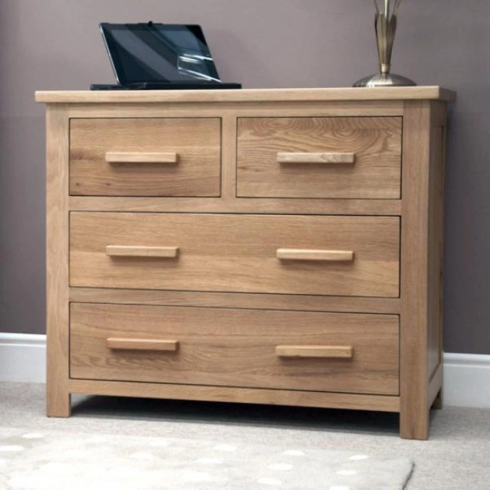 Opus Oak 2 Over 2 Drawer Chest