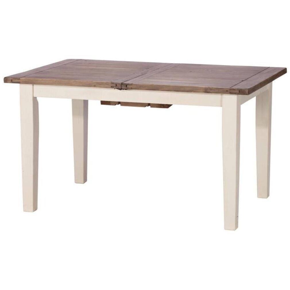 140 Cm Ext Dining Table - Cotswold Dining Furniture - Bundle with 4x metal chairs