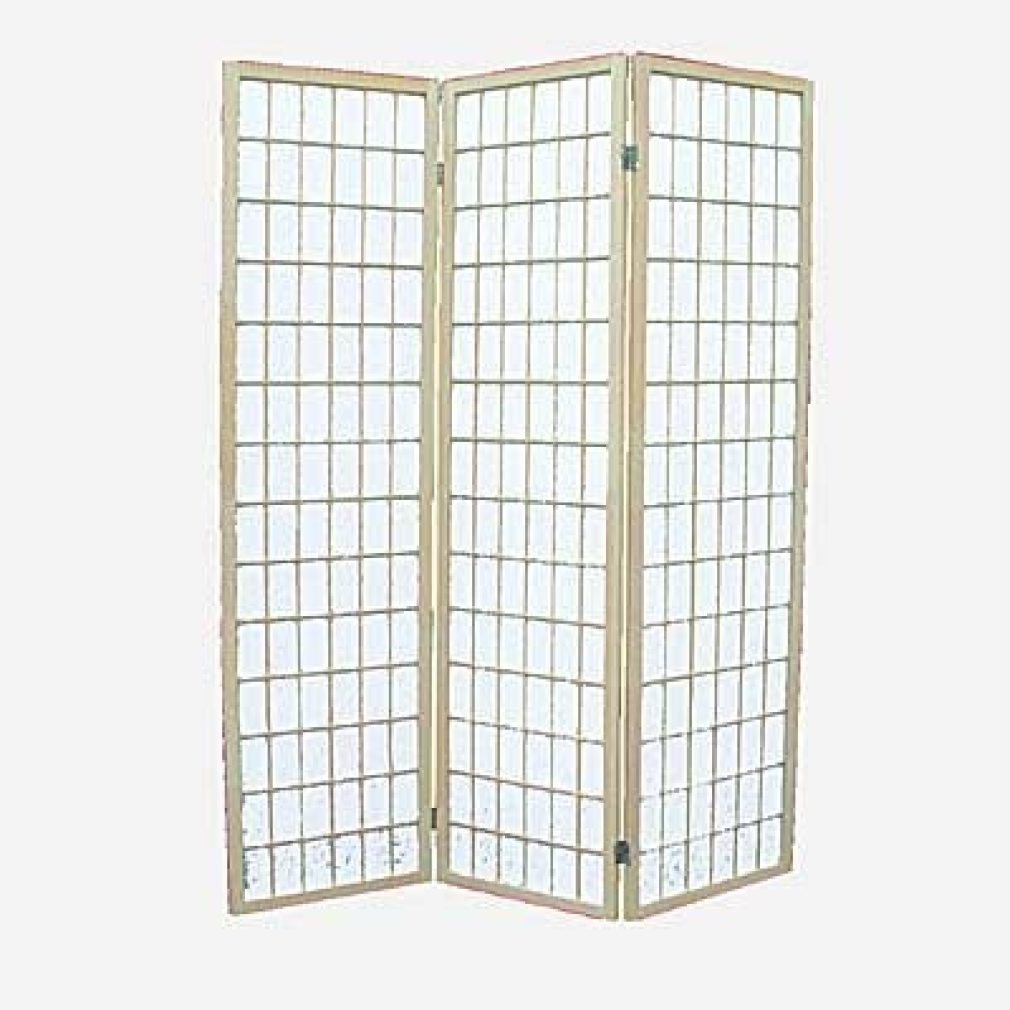 3 Panel Screen - Shoji Natural