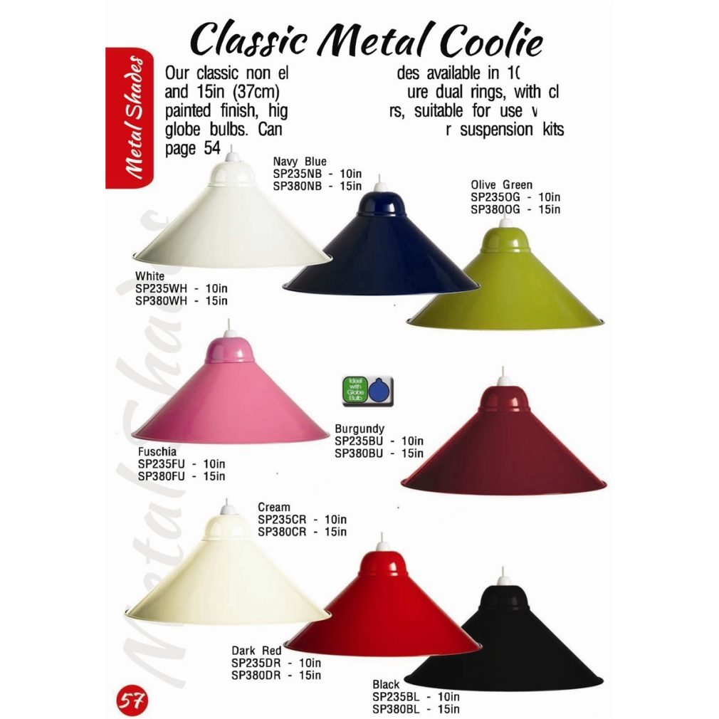 Metal lamp shades discount