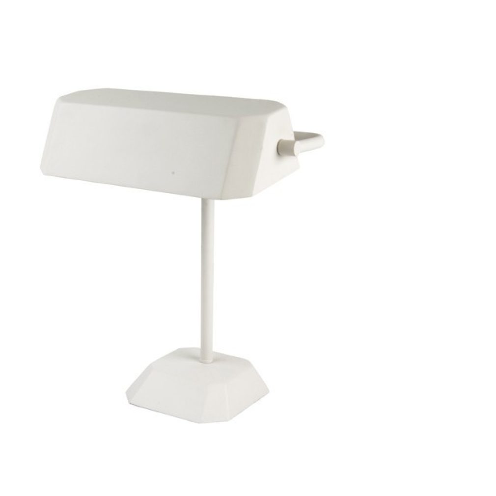 Desk Table Lamp - White - bankers style