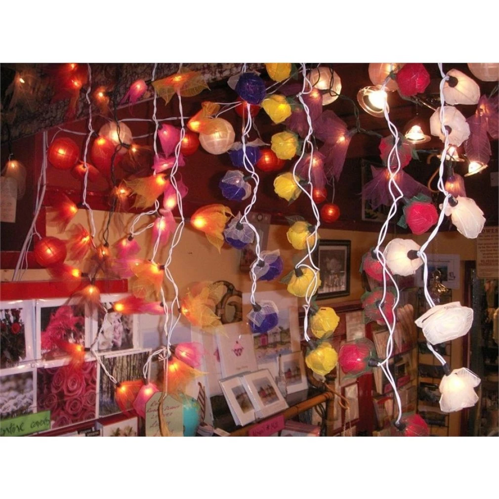 String of lights - Leaf Design - special order
