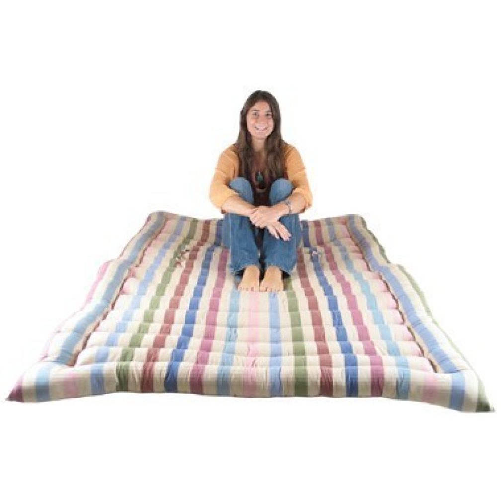 Double roll up bed