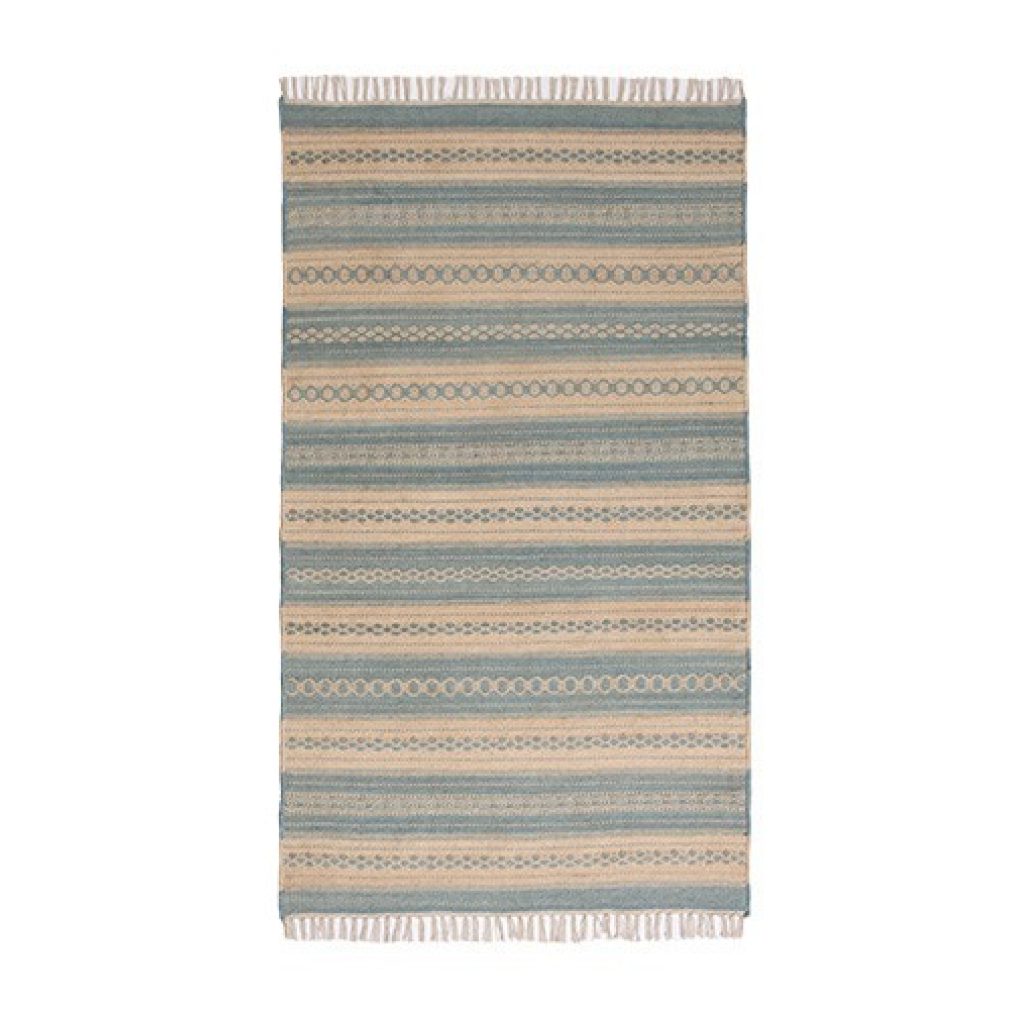 Palani stripe kilim rug, 90 x 150cm