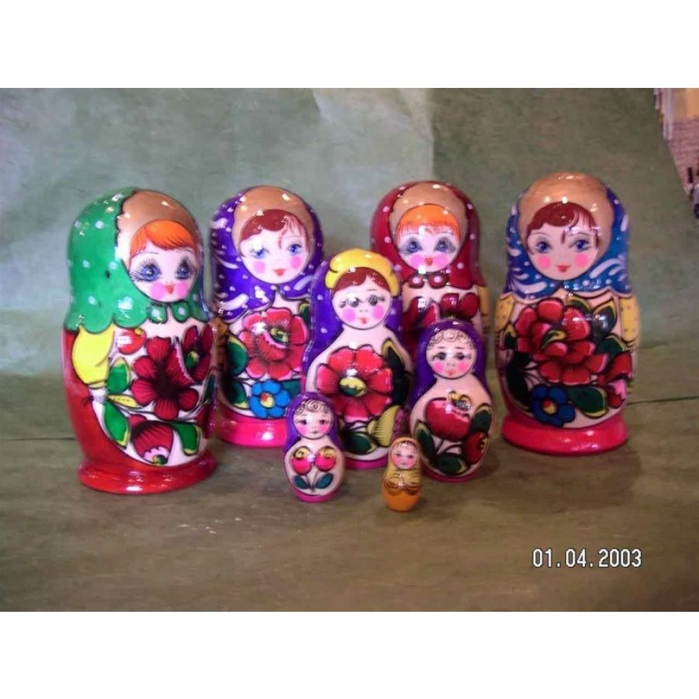 RUSSIAN DOLLS (set of 5)