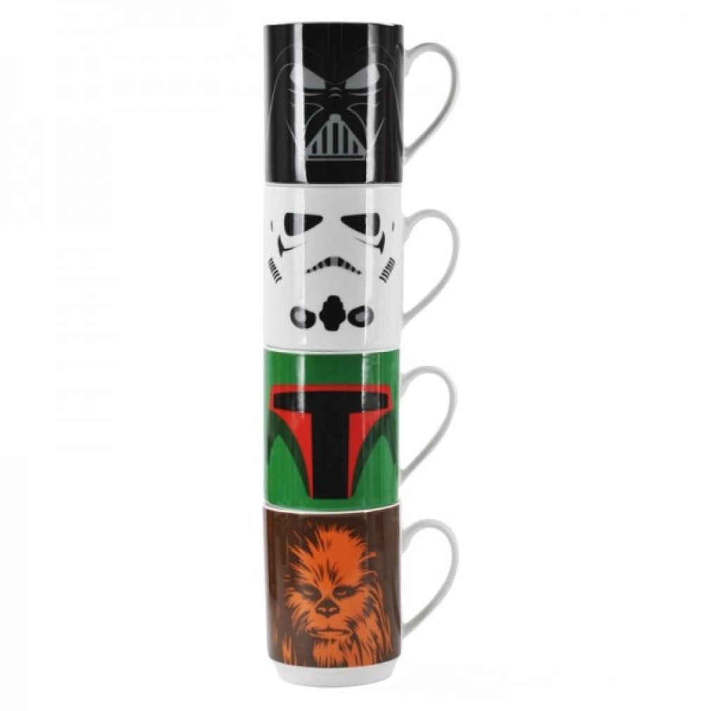 Mugs Stacking Set of 4 - Star Wars
