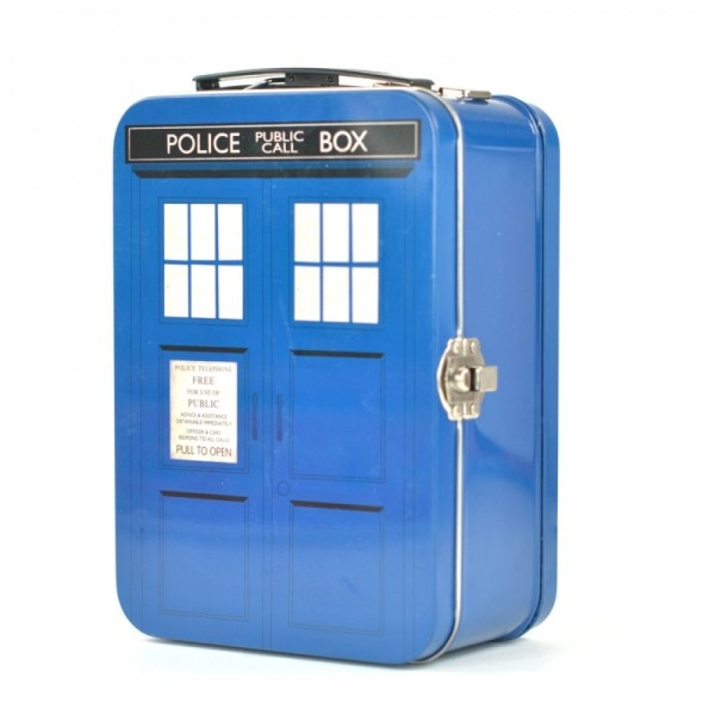 Gadget Tin - Tin Tote (Tall) - Dr Who Tardis