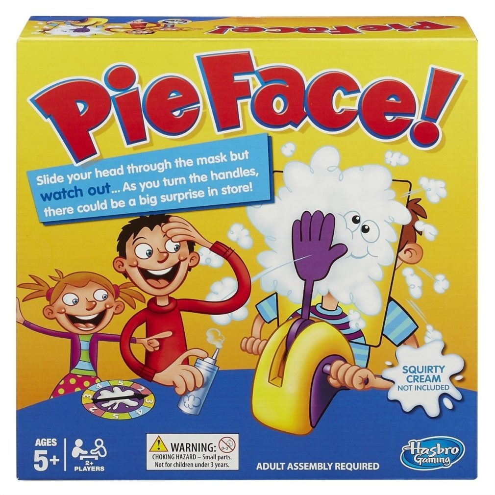 Pie Face action game by Hasbro
