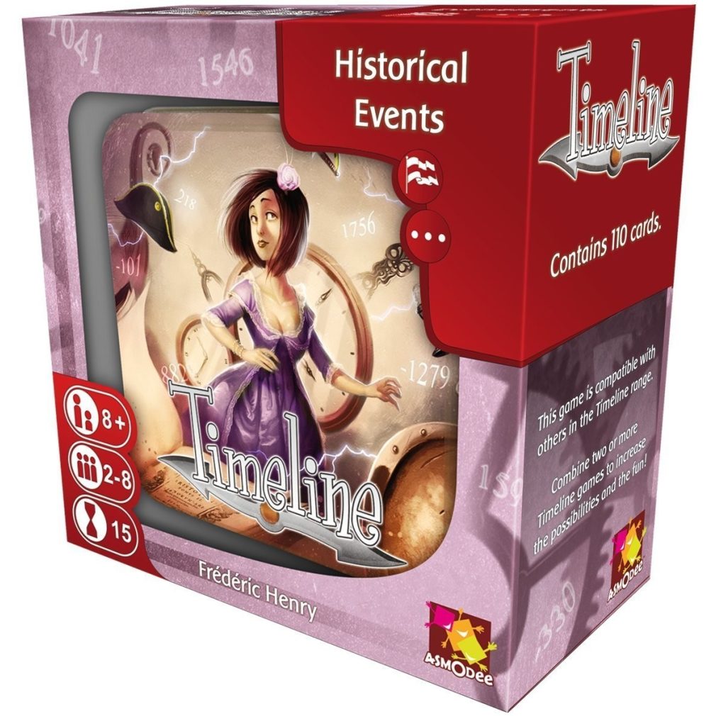 Timeline Card Game - Historical Events - by Asmodee