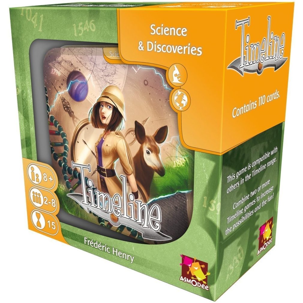Timeline Card Game - Science & Discoveries - by Asmodee