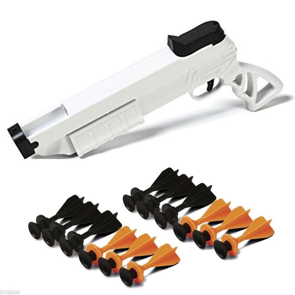 Petron Stealth Pistol - white inc 12 darts / bolts