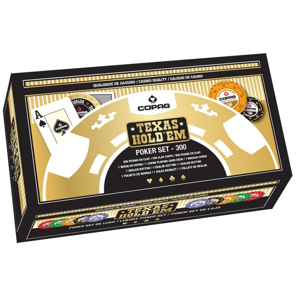 Copag Texas Hold'em Poker 300 Chips Set