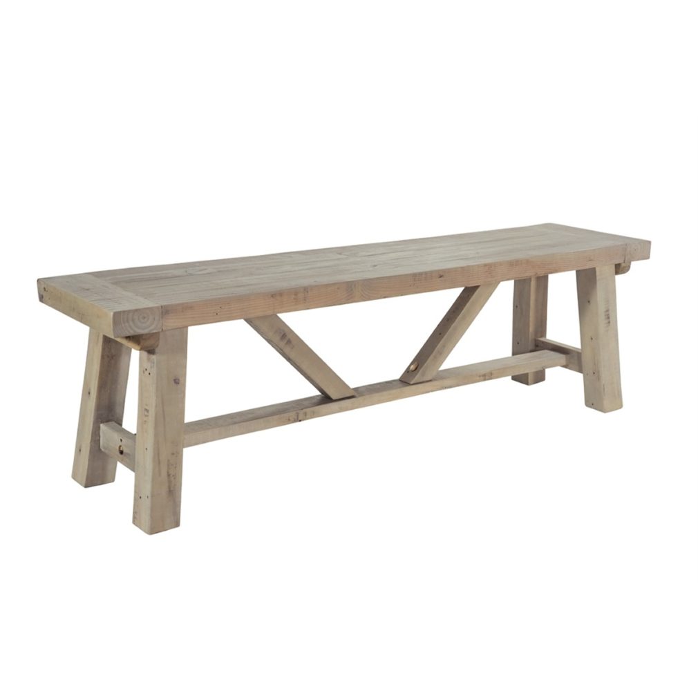 Saltash Dining Furniture - Small Bench 140cm